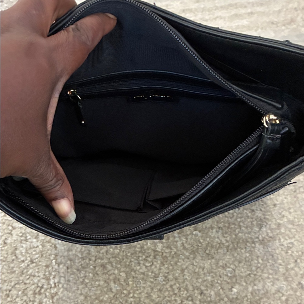 Black Studded Women's Bag - Picture 7 of 9